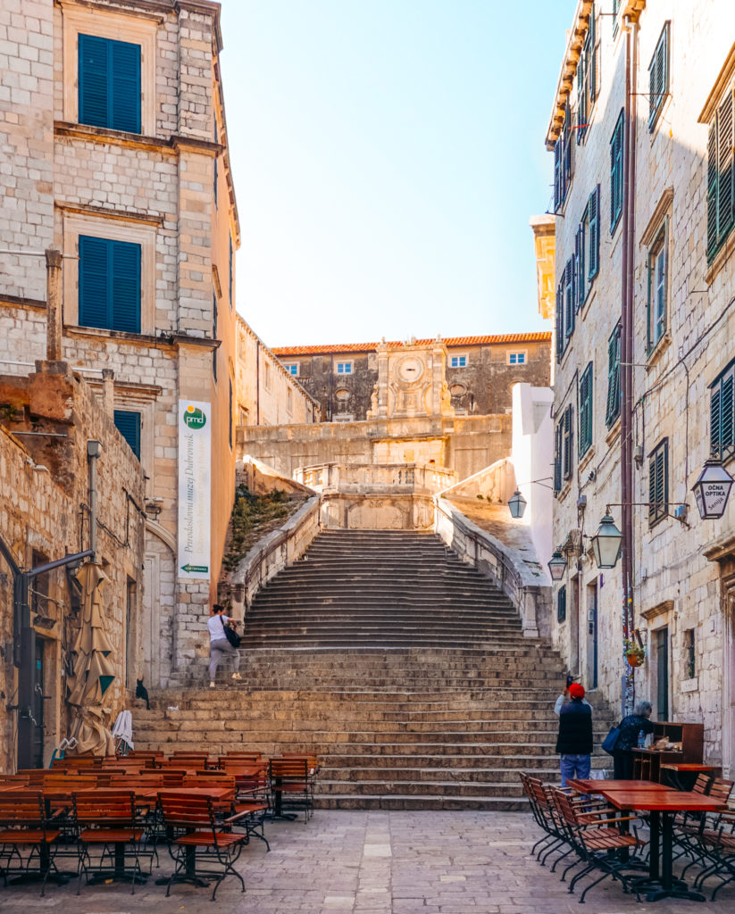 Jesuit Staircase in Dubrovnik from Game of Thrones