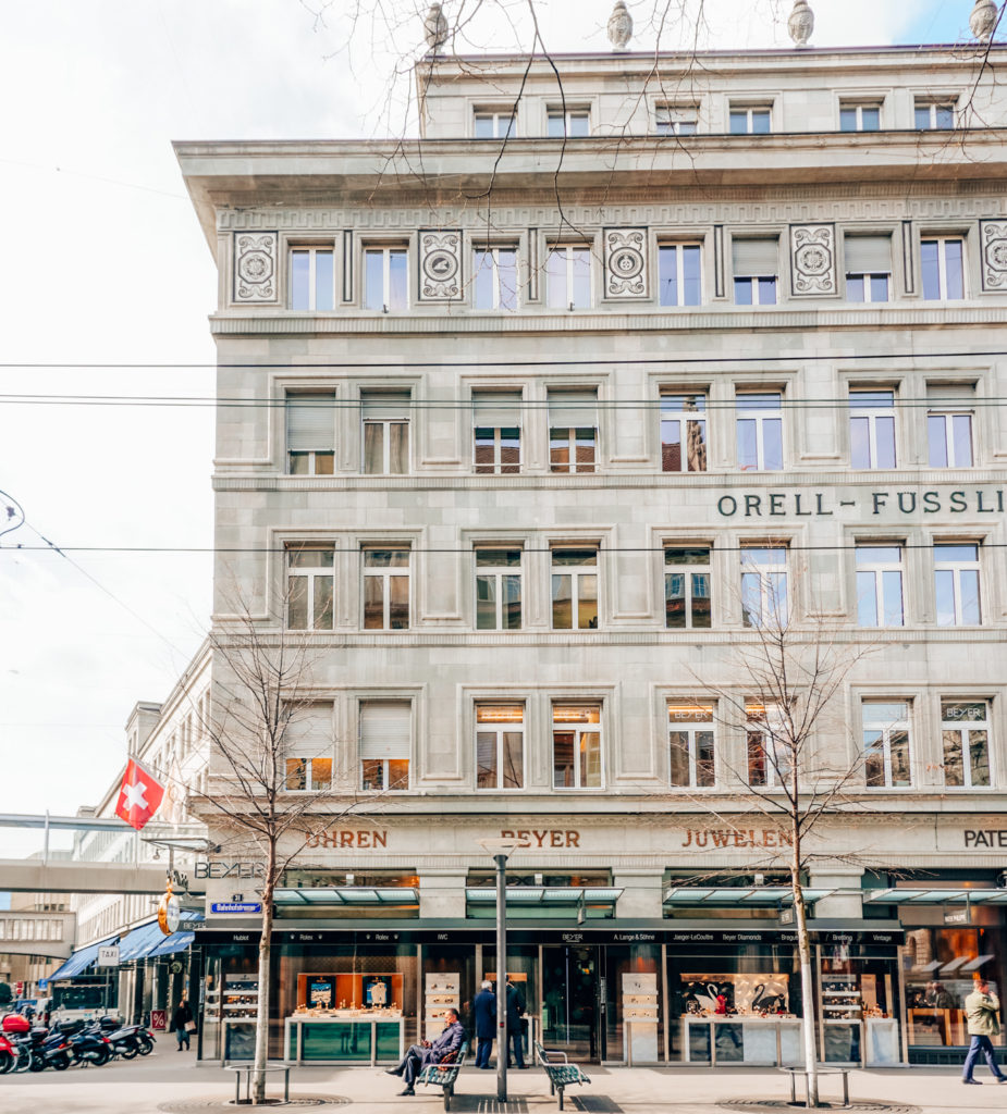 Bahnhofstrasse Zurich