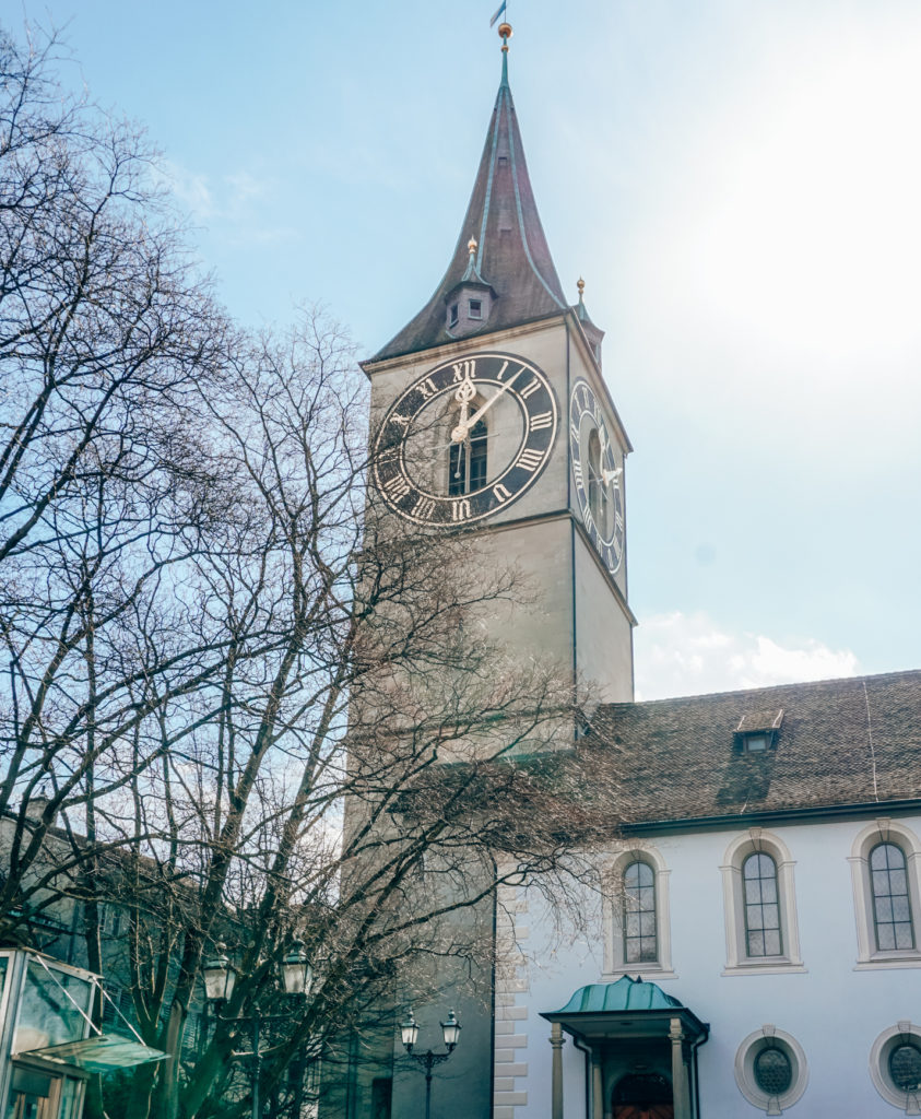 Church of St Peter Zurich