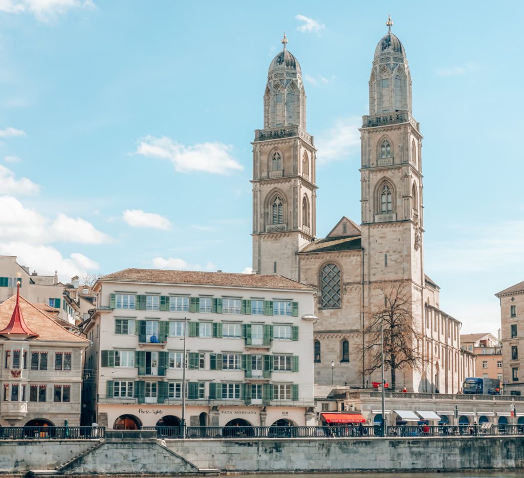 Grossmünster Church Zurich